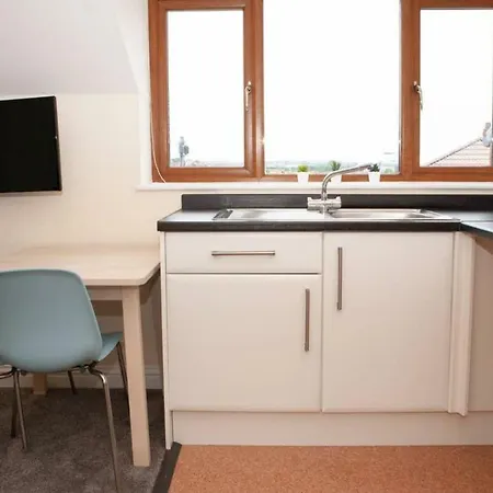 Top Floor Studio Near City بريستول